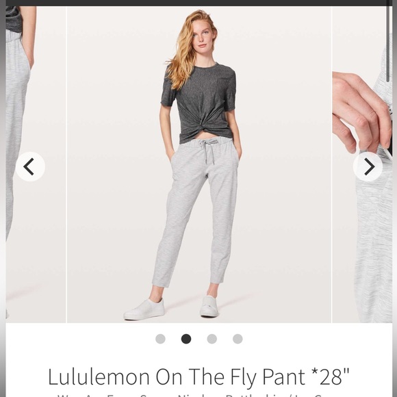 Lululemon On the Fly Pants 6 - Picture 2 of 5